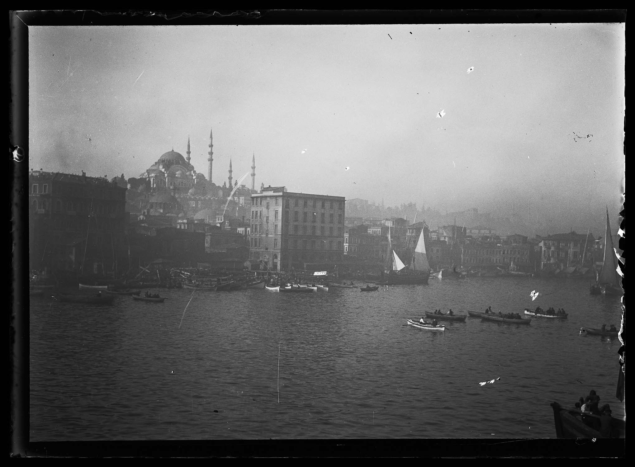Vue d'ensemble, avec la mosquée Süleymaniye au second plan